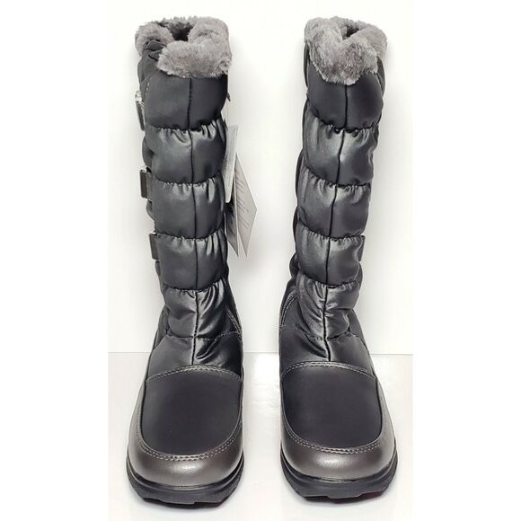 Totes Bryce Women's Size 6 Inside Zipper Faux Fur Lining  New/ Box - Picture 4 of 12